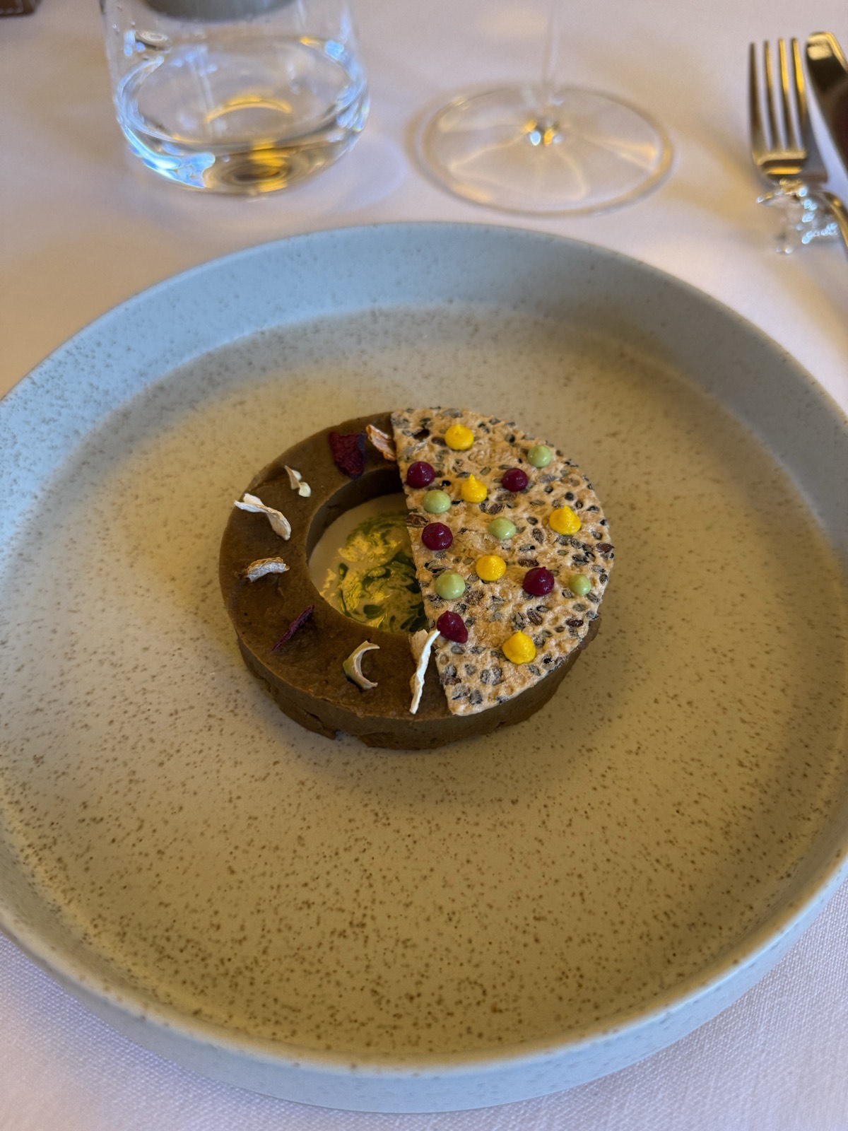 One course from the tasting menu